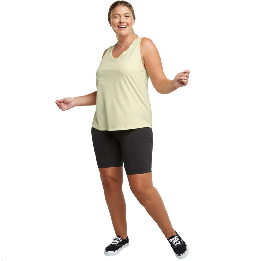Plus Size Just My Size® Stretchy Jersey Bike Shorts Size 1X